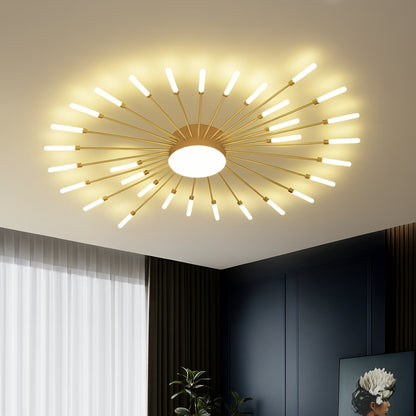 LED Плафон (28+1) СЛЪНЦЕ | КОД: 19 ГОЛД